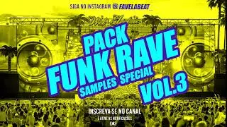 PACK SAMPLES FUNK RAVE  VOL. 3 - FAVELA BEAT