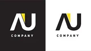 Unlocking Creativity: AU Letter Logo Design Tutorial