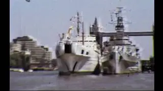 London River Thames cruise 1965