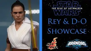 Hot Toys Rey and D-O Showcase | Star Wars: Rise of Skywalker