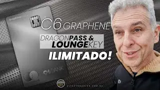 💳C6 GRAPHENE O MAIOR C6 DE TODOS! ILIMITADO NOS DOIS PROGRAMAS LOUNGEKEY E DRAGON PASS. 4 PONTOS