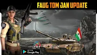 FAU-G | Faug game new update | Faug Jan update | Faug TDM & FFA mode new update gameplay
