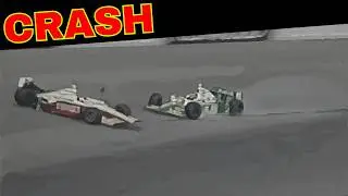2003 IRL Motegi - Scott Dixon and Tony Kanaan Huge Crash