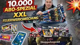10.000 ABO-SPEZIAL🔥🧨 | 350€ FEUERWERKSMISCHUNG😍 | SILVESTER VORFREUDE!!💥