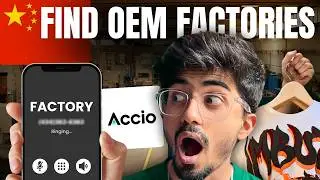 How I Found International Suppliers for my Clothing Brand using Accio?! 🤯