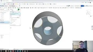 Круговой узор — день 10 из 100 путешествий OnShape