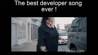 The best developer Song ever !!!  Sia- Cheap Thrills parody Video