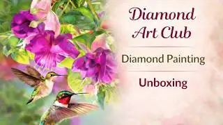 Распаковка алмазной картины от Diamond Art Club | Картина, которую я просто обязана была купить