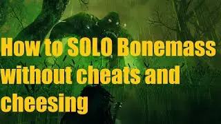How To Solo Bonemass Boss No Cheating or Cheesing