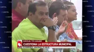 Concejal pide cambios en la estructura municipal tras denuncias de corrupci&oacute;n