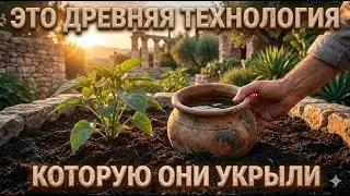 Хватит платить за воду: эта глиняная система поливает ваш огород бесплатно и без шлангов