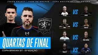 🔥🏆 QUARTAS DE FINAIS!! COPA BRAYAN ST  10° EDIÇÃO EFOOTBALL 2026 | AO VIVO🏆🔥