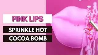 Pink Lips Hot Cocoa Bomb!