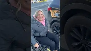 How to transfer into a car and get  your wheelchair in! #disabledaccess #wheelchair