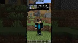 Java UI in Minecraft PE | Home, Inventory & Chat #minecraft #mcpeaddons #minecraftpe #mcpe #mcpemods