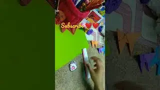 Easy #cute  paper ruler   📏 ❤️❤️ #craft #shorts_ #subscribe #pink 💛💛