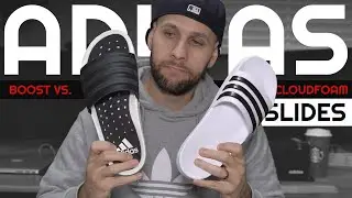 Шлепанцы ADIDAS BOOST против шлепанцев ADIDAS CLOUDFOAM