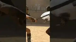Warrior Showdown: Gladiator VS Zulu #Rome #africa #warrior #Showdown #Gladiator #shorts #simulation