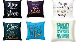 Cushion cover Motivational Quotes🔥🔥