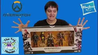 Part 1: Overwatch Ultimates Carbon Series Figures: Genji, Zarya, Pharah, D.Va