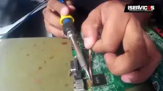 Iserviços - Troca do CI Super IO do notebook