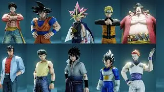 Jump Force- All Character Abilities & Ultimate Attacks