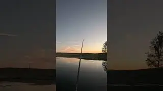 Cool little bass  on a nice evening #googanbaits #bassfishing #googanrods