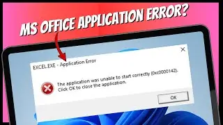 0xc0000142 Error Fix - Get Microsoft Office Working Again