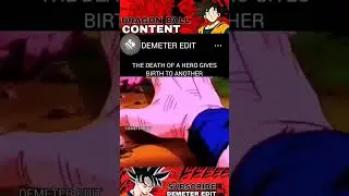 Gohan Death Scene #shorts #dragonball #dragonballsuper #dragonballz #gohan