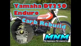 Vintage Yamaha DT250 DT 250 - Carburetor Clean Carb Rebuild