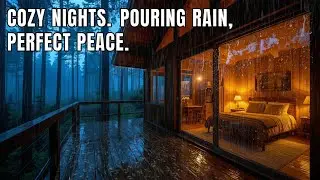 Fall Asleep in 5 Minutes with Soft Rain Sounds | Natural White Noise for Deep Sleep