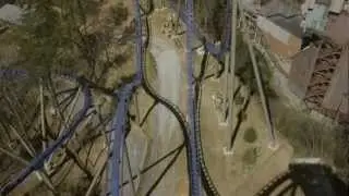 Wild Eagle POV Dollywood REAL Roller Coaster Footage! Front Seat Ride! New 2012 Wing Rider