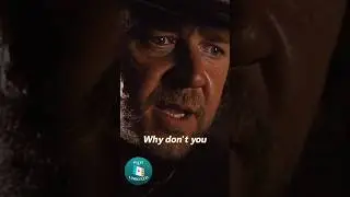 'I ain't no hero' l 3:10 to Yuma #viralvideo #movie #viralmovie #russellcrowe #christianbale