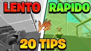 20 TIPS de Fortnite para EDITAR M&Aacute;S FLUIDO y R&Aacute;PIDO en PC y mando 🤯