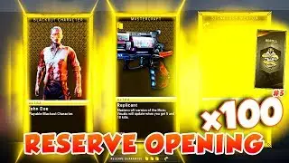 Opening 100 Reserve Cases (Supply Drops) in Black Ops 4 and I Got 7 ULTRA RARE ITEMS!!!