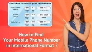 How to Find Your Mobile Phone Number in International Format ?