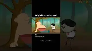 Why blood is red in colour ? #whyisbloodred #biologylecture #information #factsvideo