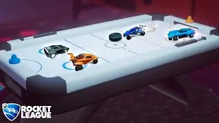 AIR HOCKEY no ROCKET LEAGUE!!! (ft. Pimpolho, Sessh1, Ciber)