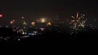AGE New Years Fireworks 🎇 🧨 real time & sounds, Philippines, 1 January 2026