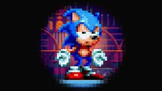 Sonic Mania, but you can't see anything. (Spotlight Challenge)