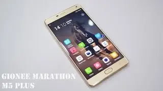 Gionee Marathon M5 plus: Unboxing