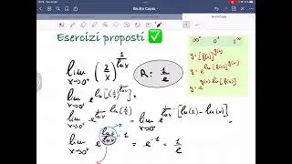 Calcolo limiti: forma indeterminata infinito elevato a zero; zero elevato a zero; uno elevato a zero