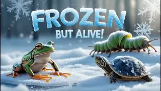 🧊🐸 Frozen and Alive!? | Meet the Animals That Can Freeze and Thaw! ❄️🐛