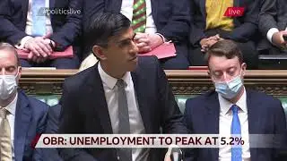 Budget 2021: Rishi Sunak delivers Tory budget, with Labour's Rachel Reeves reply (27Oct21)