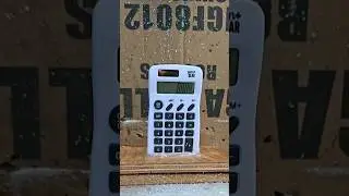 FULLY AUTO BB GUN VS BASIC CALCULATOR