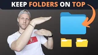 Всегда сохраняйте папки сверху при сортировке в Finder или на рабочем столе