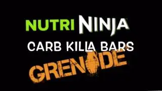 NutriNinja, the best blender in the world meets Grenade's Carb KILLA bars.