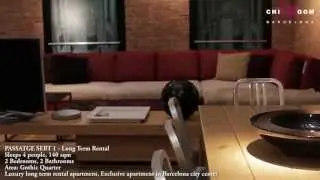 Barcelona Luxury Loft Apartment Passatge Sert 1 Long Term Rental - ChicRoom