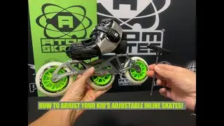 HOW TO ADJUST YOUR ADJUSTABLE KIDS INLINE SKATES