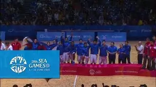 Basketball Victory Ceremony (Day 10) | Highlights | 28th SEA Games Singapore 2015